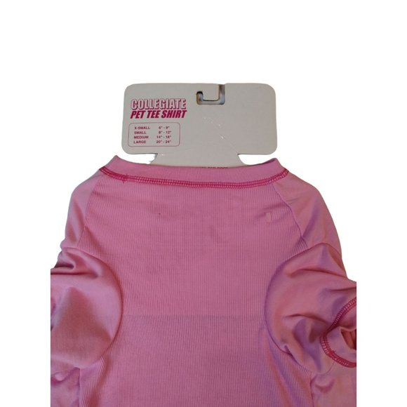 NCAA Pink Dog Shirt Large Louisiana State University Tigers - Picture 3 of 5